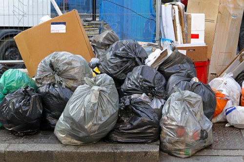 Eco-friendly disposal and recycling during clearance